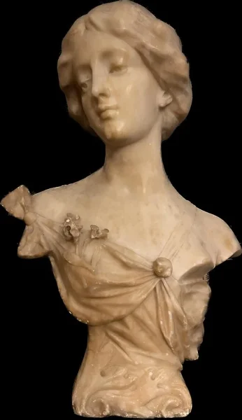 Busto em mármore